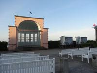 Konzertpavillon und Badewagen in Bansin