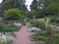 Gartenlandschaft in der Grafschaft Devon