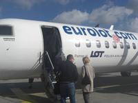 vor dem Flug