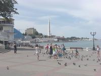 am Hafen in Sewastopol