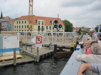 Dreiwegebrücke im Bau
