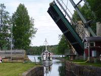 Fahrt auf dem Dalsland Kanal