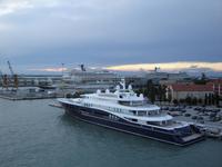 Luxusjachten in Venedig