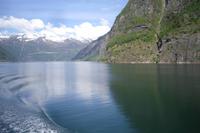 Fahrt auf dem Geirangerfjord