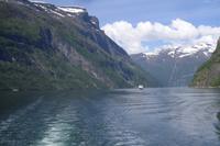 Fahrt auf dem Geirangerfjord