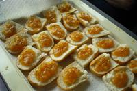 Verkostung von Moltebeer-Marmelade