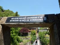 Hängebrücke von Rupit