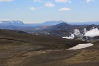Blick vom Vítikrater (Höllenkrater)