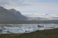 der gewaltige Gletscher Vatnajökull 