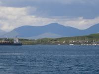 Blick zur Insel Mull