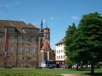 Blick auf Altes Schloss in Stuttgart