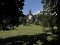 Blick auf Schloß Peles