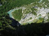 Blick in den Verdon-Canyon