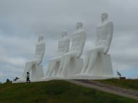 Eberhardt Wandergruppe in Dänemark - Esbjerg - Die weißen Männer