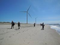 Eberhardt Wandergruppe in Dänemark - Hvide Sande  - Strandwanderung