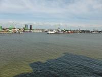 Einfahrt in das Kurische Haff bei Klaipeda