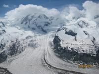 Der Gornergrat Gletscher