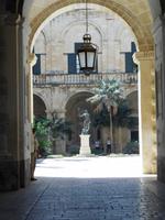 Blick in einen der Hinterhöfe