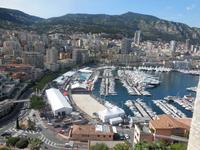 Ausblick auf Monaco