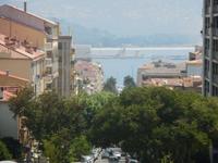 Blick auf den Hafen von Ajaccio