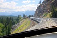 Unser Zug The Canadian in den Rocky Mountains