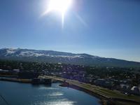 Blick auf Akureyri