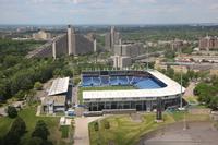 Blick vom Olympia-Turm in Montreal