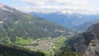 287 Leukerbad - Blick von der Gemmi