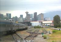 Ankunft des Canadian in Vancouver