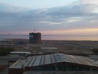 So entstand dieses Foto aus dem Hotel heraus etwa um 23.30 Uhr.