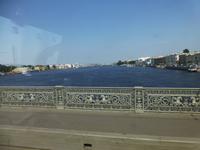 Über die Schlossbrücke ging es zurück auf die Wassiljewski-Insel.