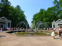 Die Eva-Fontäne ist schon rund 300 Jahre alt. Dafür hat sich Eva ganz gut gehalten.