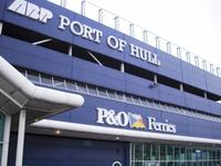 Port of Hull in Mittelengland