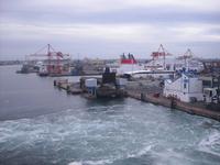 Hafen von Dublin