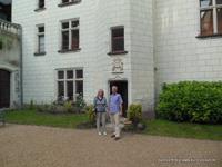 Schloss Chissay am Galadiner-Abend 