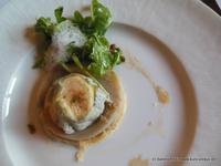 Vorspeise im Schloss Chissay am Galadiner-Abend 