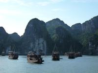 in der Halong-Bucht