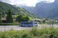 unser Bus in Engelberg