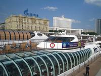 Moskau, Start zur Schifffahrt