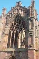 Gotisch wurde die Abtei vollendet