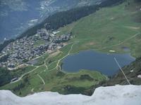 Blick vom Bettmerhorn zur Bettmeralp