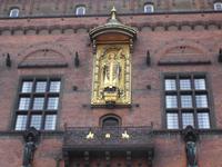 Bischof Absalon am Rathaus Kopenhagen
