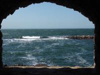 Blick von Christiansö nach Bornholm
