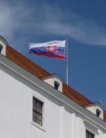 Slowakische Fahne, Bratislava