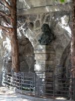 Büste von Franz Liszt, der die Krönungsmesse im St. Martinsdom dirigierte