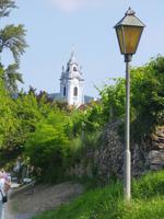 Blick auf die Stiftskirche, Dürnstein
