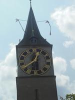 Turmspitze des Fraunmünster in Zürich