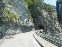 Fahrt entlang des Thunersee 