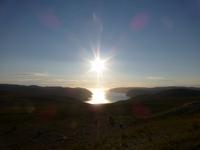Sonne am Nordkap