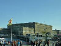 Stockholm - Blick zum koeniglichen Schloss